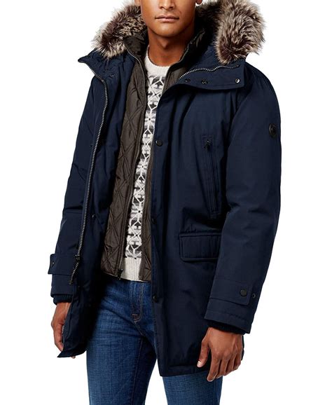 michael kors coat men's|michael kors winter puffer coat.